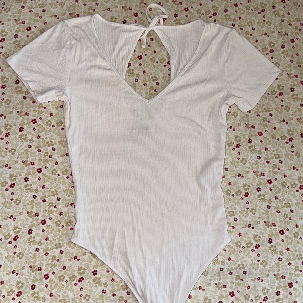 Abercrombie white bodysuit
